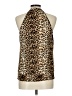 Twenty One 100% Polyester Brown Sleeveless Blouse Size L - photo 2