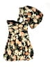 Thurley Print Black Cocktail Dress Size 2 - photo 2