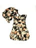 Thurley Print Black Cocktail Dress Size 2 - photo 1