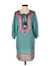 Urban Coco 100% Polyester Teal Casual Dress Size M - photo 1