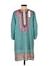 Urban Coco 100% Polyester Teal Casual Dress Size M - photo 2