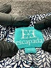 Escapada Checkered-gingham Blue Romper Size XS - photo 4