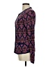 Lands' End Paisley Purple Cardigan Size 6 - 8 - photo 5