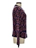 Lands' End Paisley Purple Cardigan Size 6 - 8 - photo 4