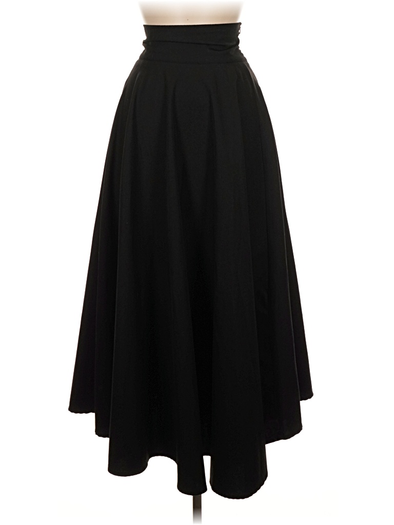 Pre-owned Assorted Brands Formal Skirt In Black