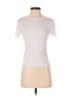 Zara Ivory Short Sleeve Turtleneck Size M - photo 1