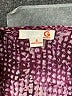 G by GUESS 100% Polyester Purple 3/4 Sleeve Blouse Size S - photo 7