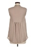 H&M 100% Polyester Tan Sleeveless Blouse Size 6 - photo 2