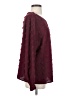 Coco + Carmen 100% Polyester Burgundy Long Sleeve Blouse Size S - photo 4