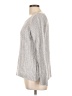 White House Black Market Gray Pullover Sweater Size L - photo 5