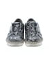 J/Slides 100% Leather Stars Gray Tan Sneakers Size 8 - photo 2