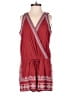 Ann Taylor LOFT 100% Polyester Paisley Burgundy Romper Size S - photo 1