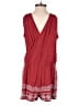 Ann Taylor LOFT 100% Polyester Paisley Burgundy Romper Size S - photo 2