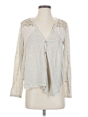 Miss Me Long Sleeve Blouse (view 1)