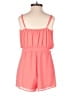REVAMPED 100% Polyester Solid Pink Romper Size XS - photo 2