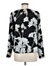 Club Monaco 100% Polyester Black Long Sleeve Blouse Size M - photo 2