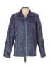 Draper's & Damon's 100% Polyester Print Blue Jacket Size S - photo 1