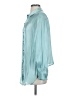 Vince Camuto 100% Polyester Teal Long Sleeve Blouse Size XS - photo 5