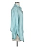 Vince Camuto 100% Polyester Teal Long Sleeve Blouse Size XS - photo 4
