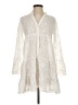 Shein 100% Polyester Ivory Casual Dress Size 4 - photo 1