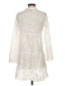 Shein 100% Polyester Ivory Casual Dress Size 4 - photo 2