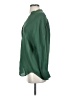 Vince. Green Long Sleeve Blouse Size XS - photo 5