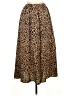 Unbranded 100% Polyester Animal Print Brown Casual Skirt Size M - photo 1