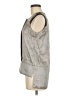 J Brand Metallic Silver Sleeveless Blouse Size M - photo 5