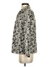 Notations Paisley Silver Long Sleeve Blouse Size S - photo 5