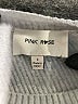 Pink Rose Gray Turtleneck Sweater Size S - photo 7