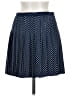 J.Crew 100% Polyester Polka Dots Blue Casual Skirt Size 6 (petite) - photo 2