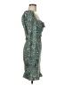 Missguided Paisley Teal Cocktail Dress Size 6 - photo 4