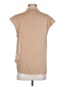 MOTF Tan Short Sleeve Blouse Size S - photo 2