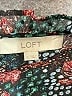 Ann Taylor LOFT 100% Polyester Teal 3/4 Sleeve Blouse Size L - photo 7