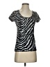 Ann Taylor Silver Short Sleeve Top Size XS - photo 1