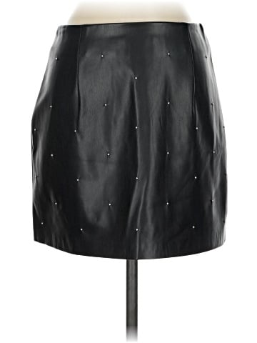 House of Harlow 1960 Faux Leather Skirt (view 2)
