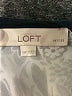 Ann Taylor LOFT 100% Polyester Print Gray Casual Dress Size XS - photo 7