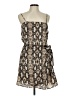 Unbranded Animal Print Tan Cocktail Dress Size L - photo 1