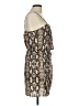 Unbranded Animal Print Tan Cocktail Dress Size L - photo 4