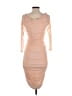 Boohoo Tan Cocktail Dress Size 4 - photo 2