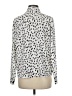 Ecowish Animal Print Ivory Long Sleeve Blouse Size M - photo 2