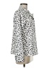 Ecowish Animal Print Ivory Long Sleeve Blouse Size M - photo 4