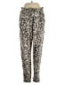 Unbranded Animal Print Silver Casual Pants Size S - photo 1