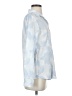Banana Republic 100% Polyester Print Blue Long Sleeve Blouse Size XS - photo 4