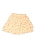 Unbranded 100% Polyester Floral Yellow Casual Skirt Size S - photo 1