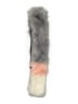 La Fiorentina 100% Polyester Gray White Scarf One size - photo 2