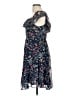Lulus 100% Polyester Floral Blue Cocktail Dress Size M - photo 5