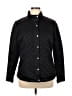 Pure Energy 100% Polyester Argyle Black Jacket Size 1X - photo 1
