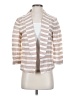 Ann Taylor LOFT Stripes Ivory Blazer Size 0 - photo 1