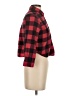 Forever 21 100% Cotton Plaid Red Long Sleeve Button-Down Shirt Size S - photo 4